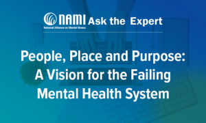 People, Place and Purpose: A Vision for the Failing Mental Health System